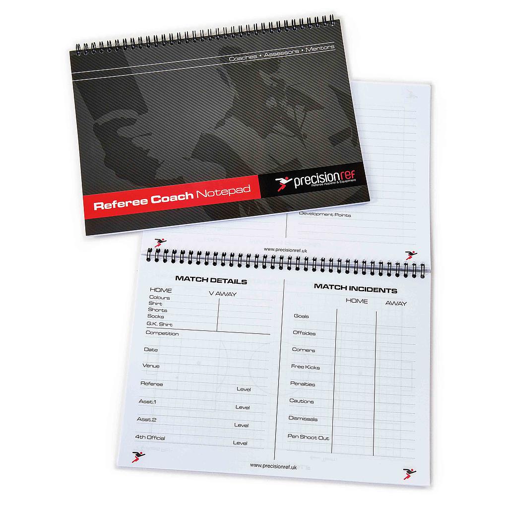 PRECISION A4 REFEREE ASSESSORS NOTEBOOK