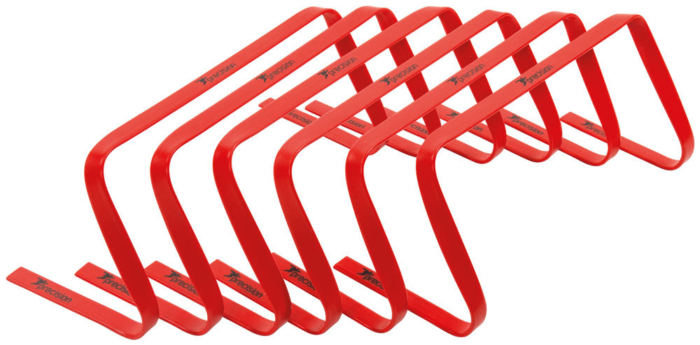 PRECISION 9 INCH FLAT HURDLE RED