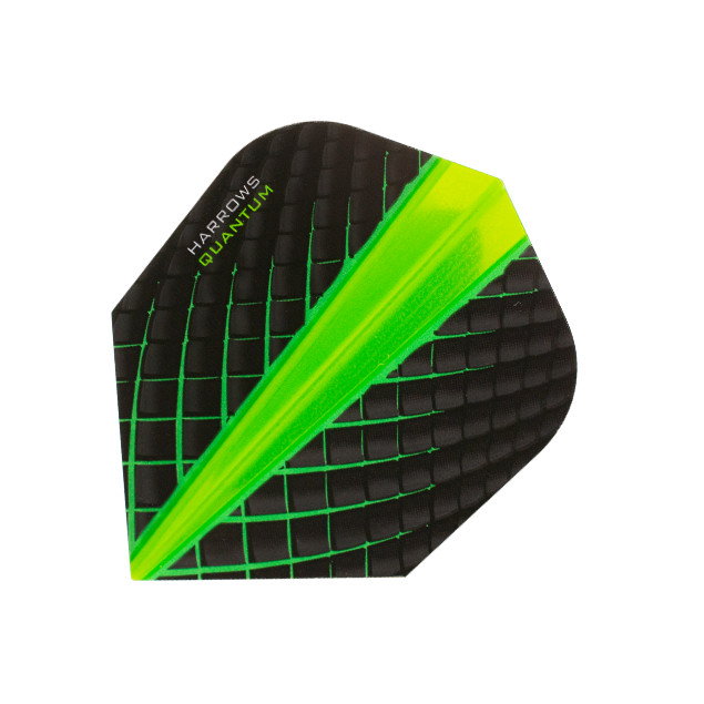 HARROWS 100 MICRON QUANTUM DART FLIGHTS GREEN