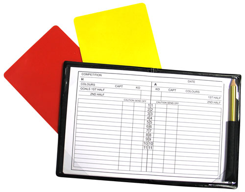 PRECISION REFEREE NOTE BOOK