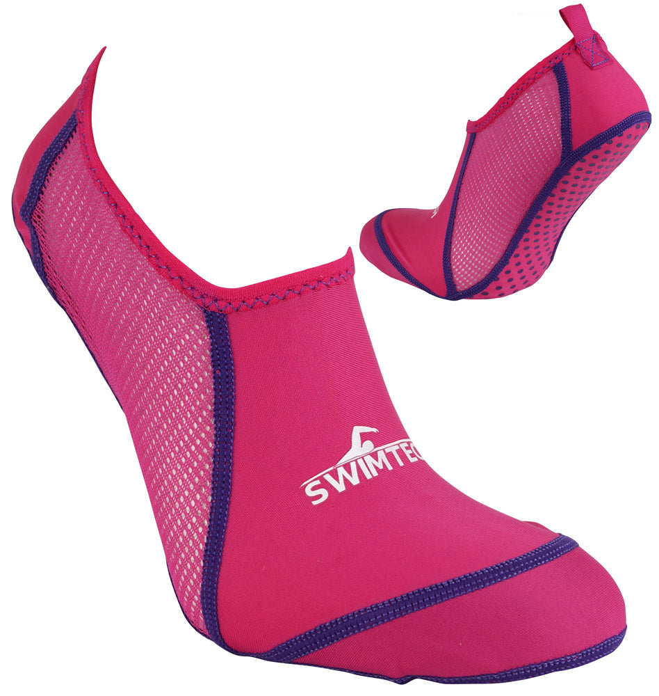 REYDON SWIMTECH POOLSOCK - PINK - JUNIOR 7-9