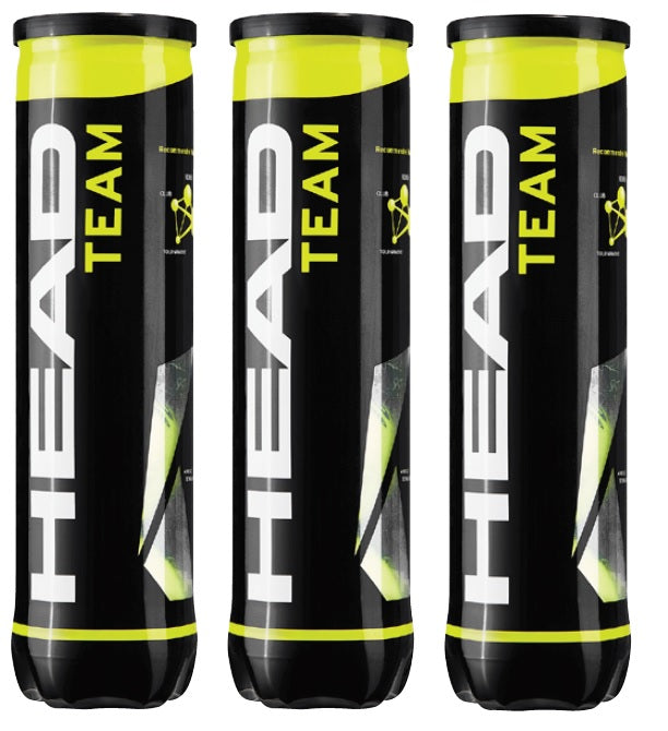 HEAD TEAM TENNIS BALL - 4 TUBE