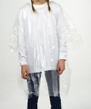 Load image into Gallery viewer, RALAWISE JUNIOR HOODED PLASTIC PONCHO
