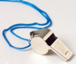 LARGE METAL WHISTLE
