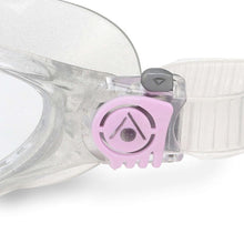 Load image into Gallery viewer, AQUASPHERE JUNIOR VISTA GOGGLES - GLITTER PINK CLEAR LENS
