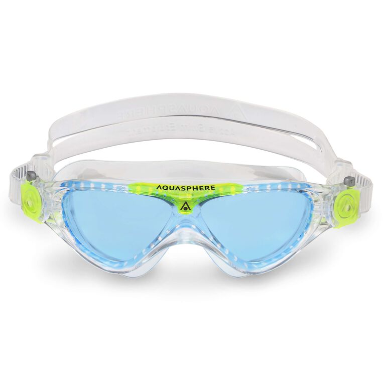 AQUASPHERE VISTA JR.TRANSPARENT/BRIGHT GREEN GOGGLES