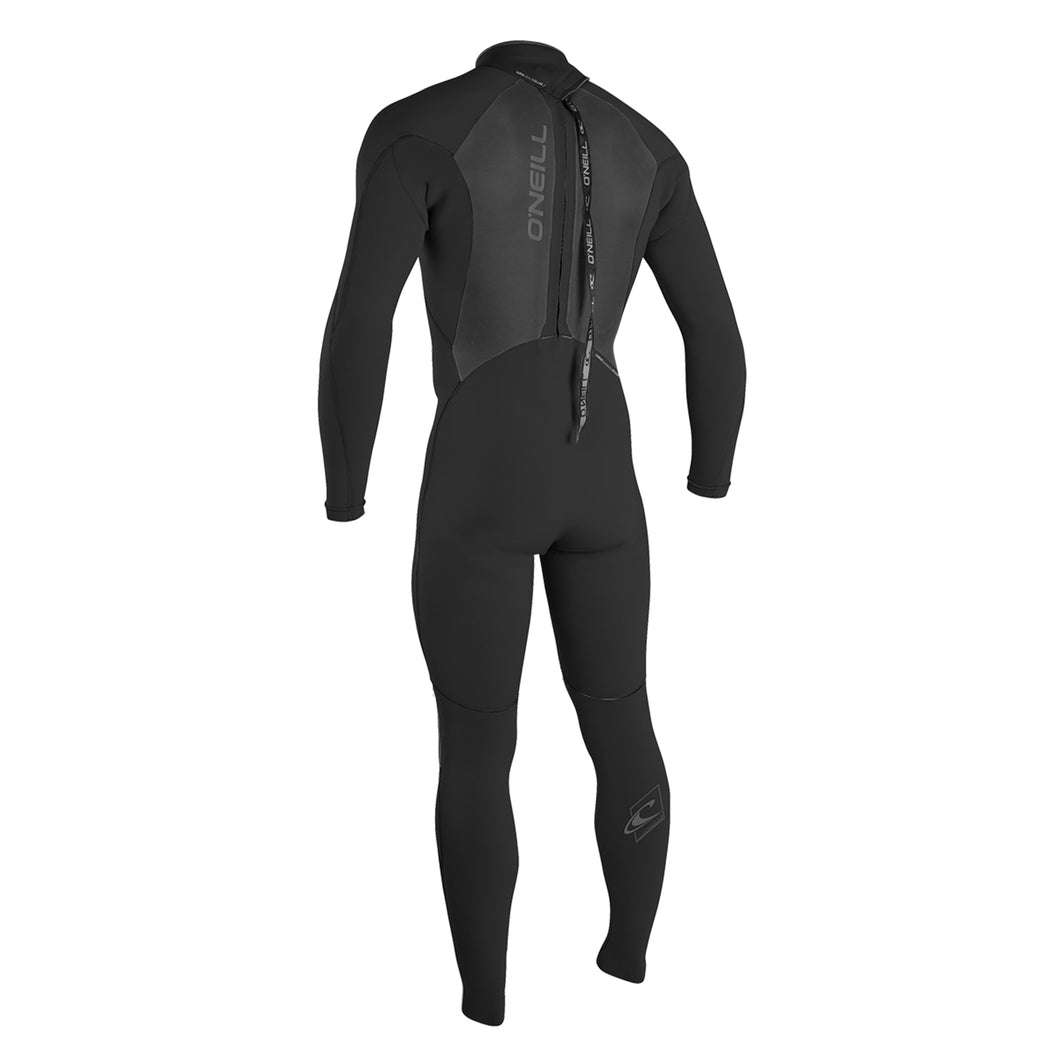 O'NEILL MENS EPIC 3/2MM BACK ZIP WETSUIT - BLACK