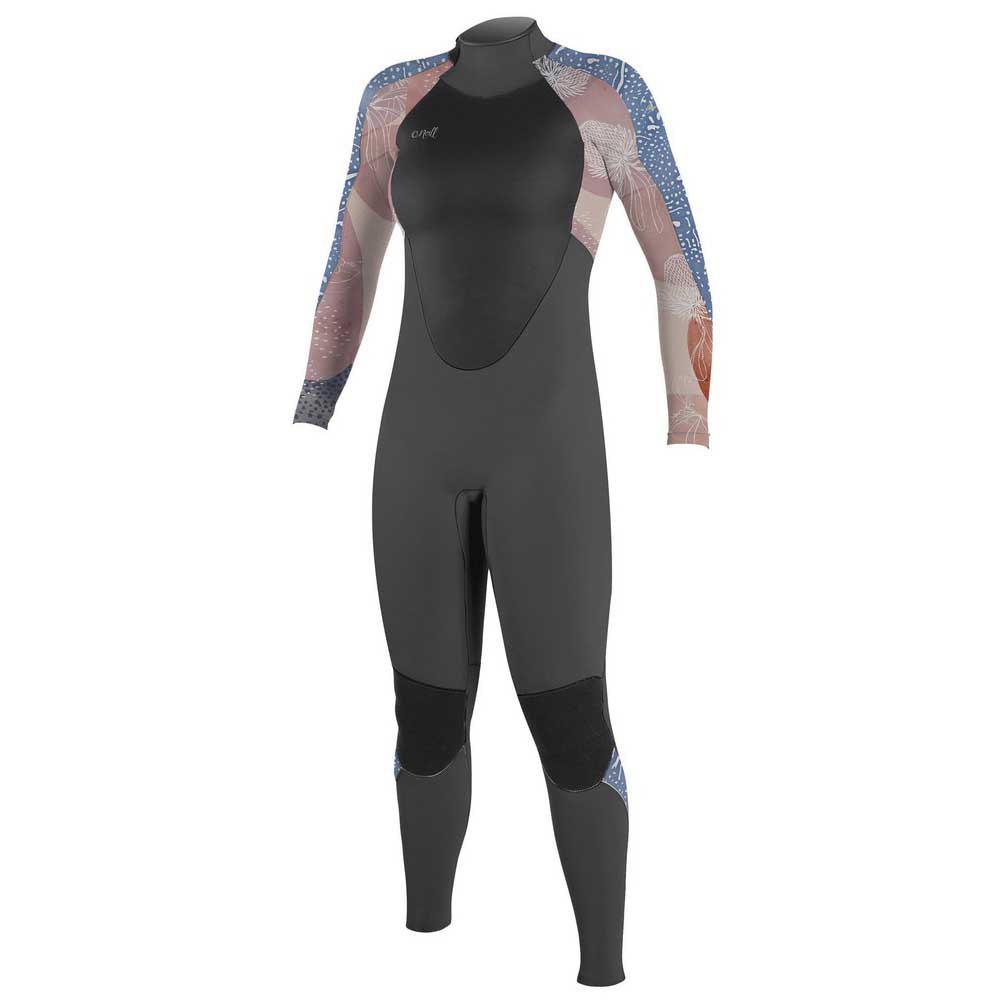 ONEILL WOMENS EPIC 4/3 BACK ZIP FULL WETSUIT - DESERT BLOOM