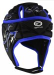 OPTIMUM INFERNO RUGBY HEADGUARD BLACK/BLUE JUNIOR