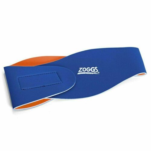 ZOGGS KIDS REVERSIBLE EAR BAND  BLUE/ORANGE