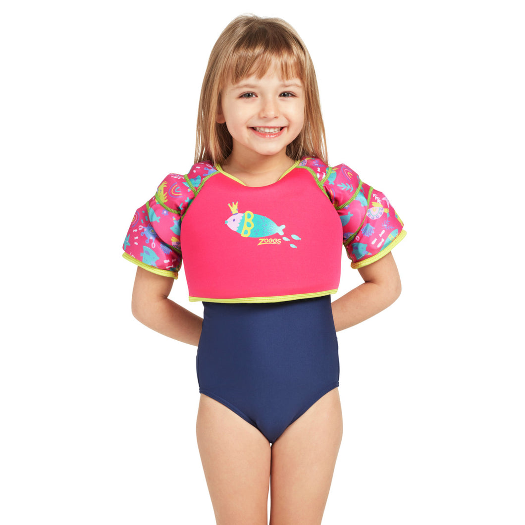 ZOGGS GIRLS SEA QUEEN WATER WINGS VEST