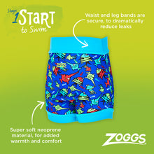 Load image into Gallery viewer, ZOGGS SEASAW SWIMSURE NAPPY - BLUE

