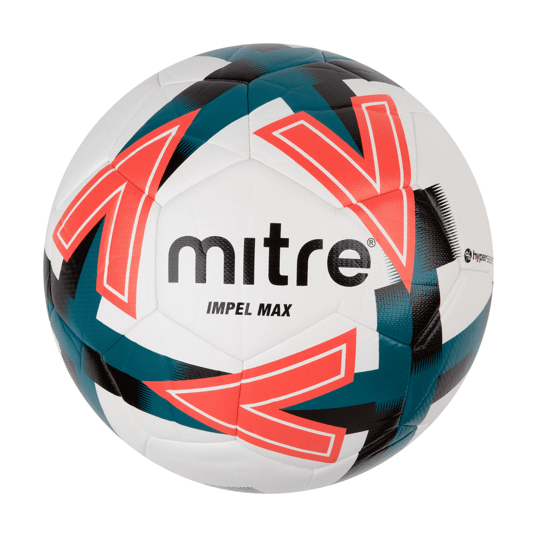 MITRE IMPEL MAX TRAINING FOOTBALL WHITE/BLACK/ORANGE