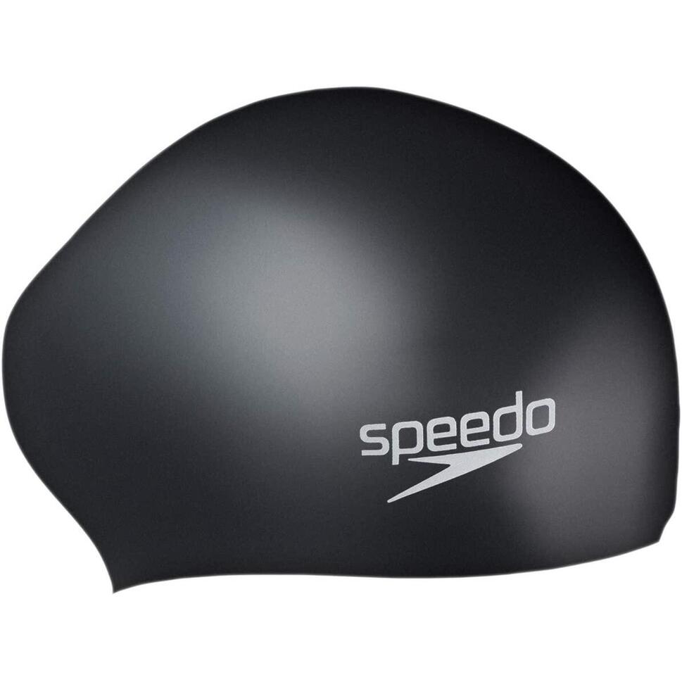 SPEEDO LONG HAIR CAP BLACK
