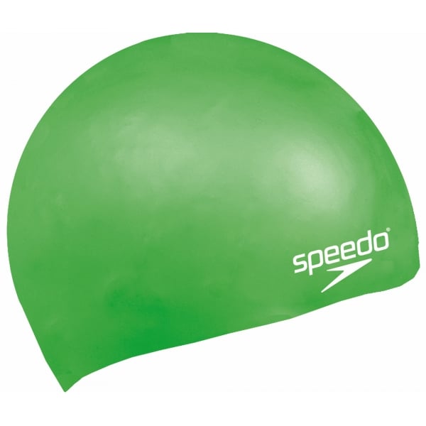 SPEEDO ADULT SILICONE CAP  GREEN (8-70984G760)