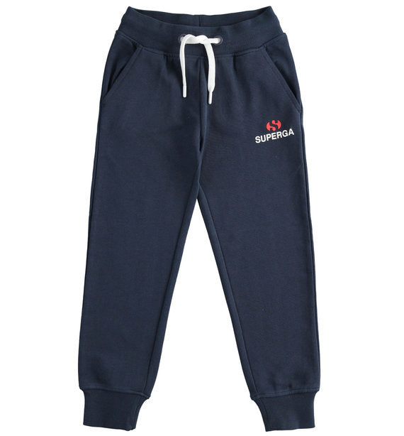 SUPERGA BOYS KNITTED TROUSERS NAVY