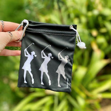 Load image into Gallery viewer, G2G GOLF SILHOUETTE ACCESSORY BAG BLACK
