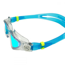 Load image into Gallery viewer, AQUASPHERE KAYENNE GOGGLES - BLUE TITANIUM MIRRORED LENS
