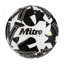 Load image into Gallery viewer, MITRE ULTIMAX ONE FIFA QUALITY PROFESSIONIAL MATCH FOOTBALL BLACK/WHITE
