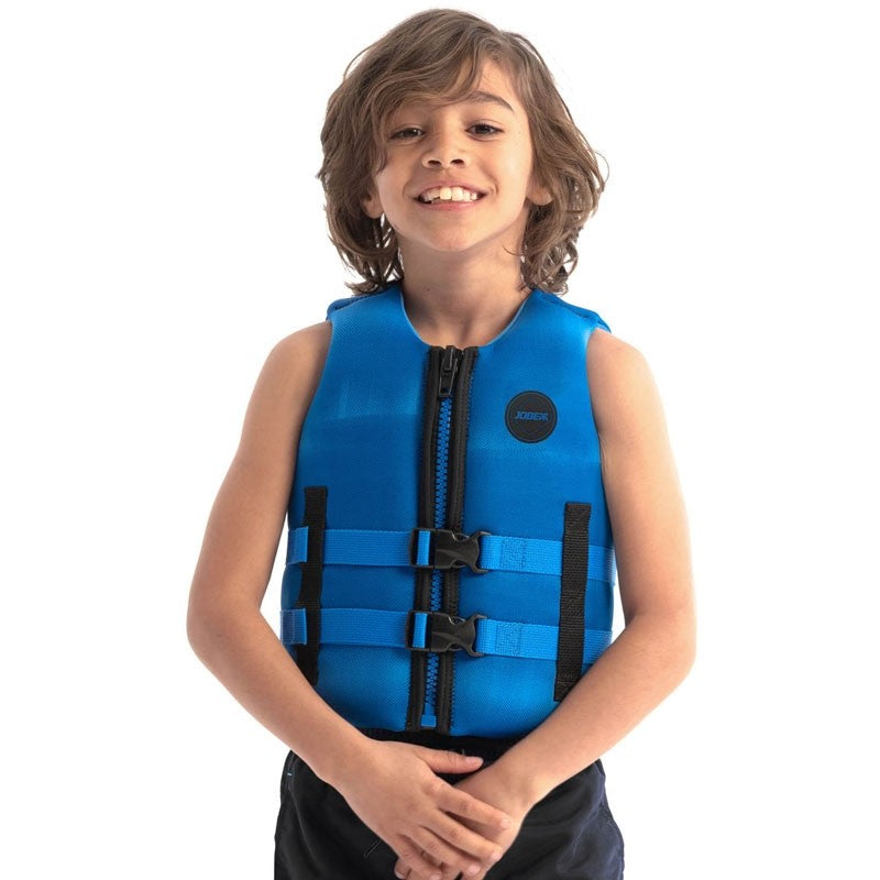 JOBE YOUTH NEOPRENE LIFE VEST - BLUE