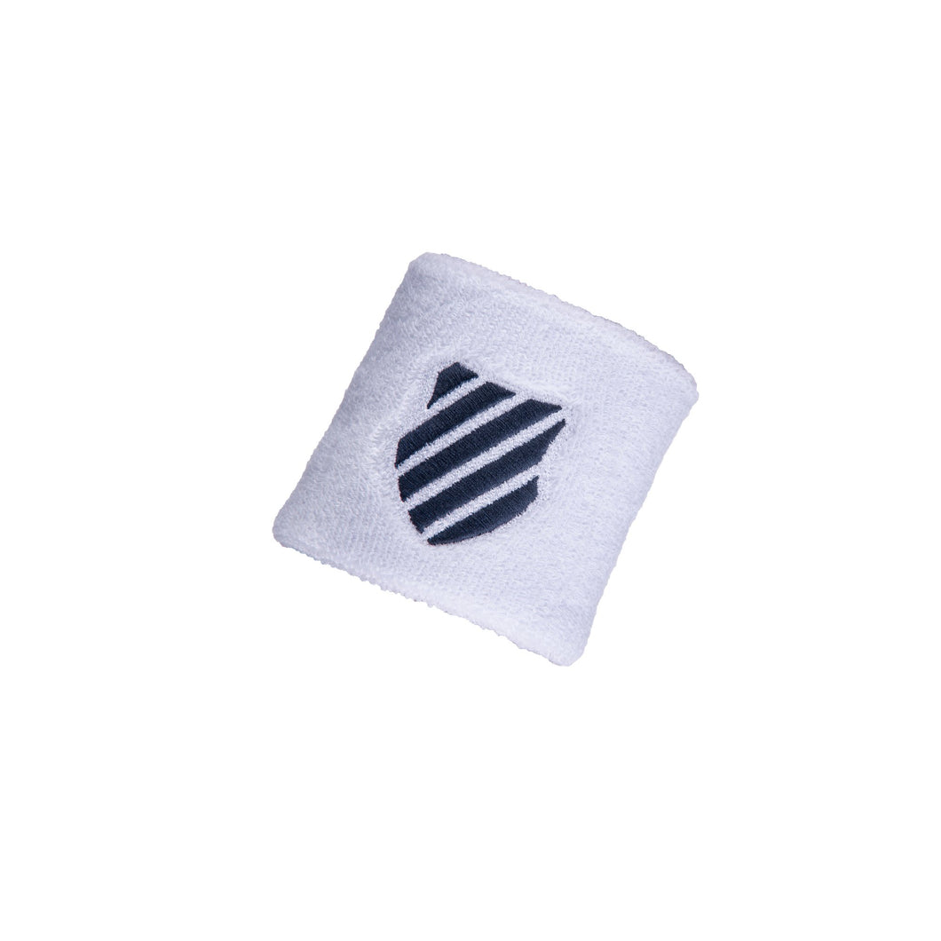 KSWISS 2 PACK WRISTBAND WHITE/NAVY 2023