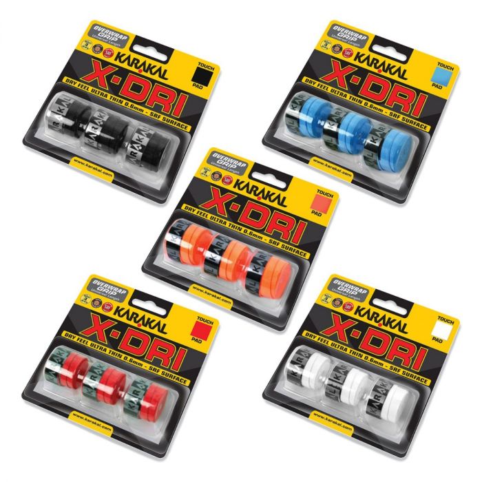 KARAKAL X-DRI OVER GRIP - PACK OF 3
